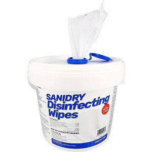 Sanidry Disinfectant Wipes - Case